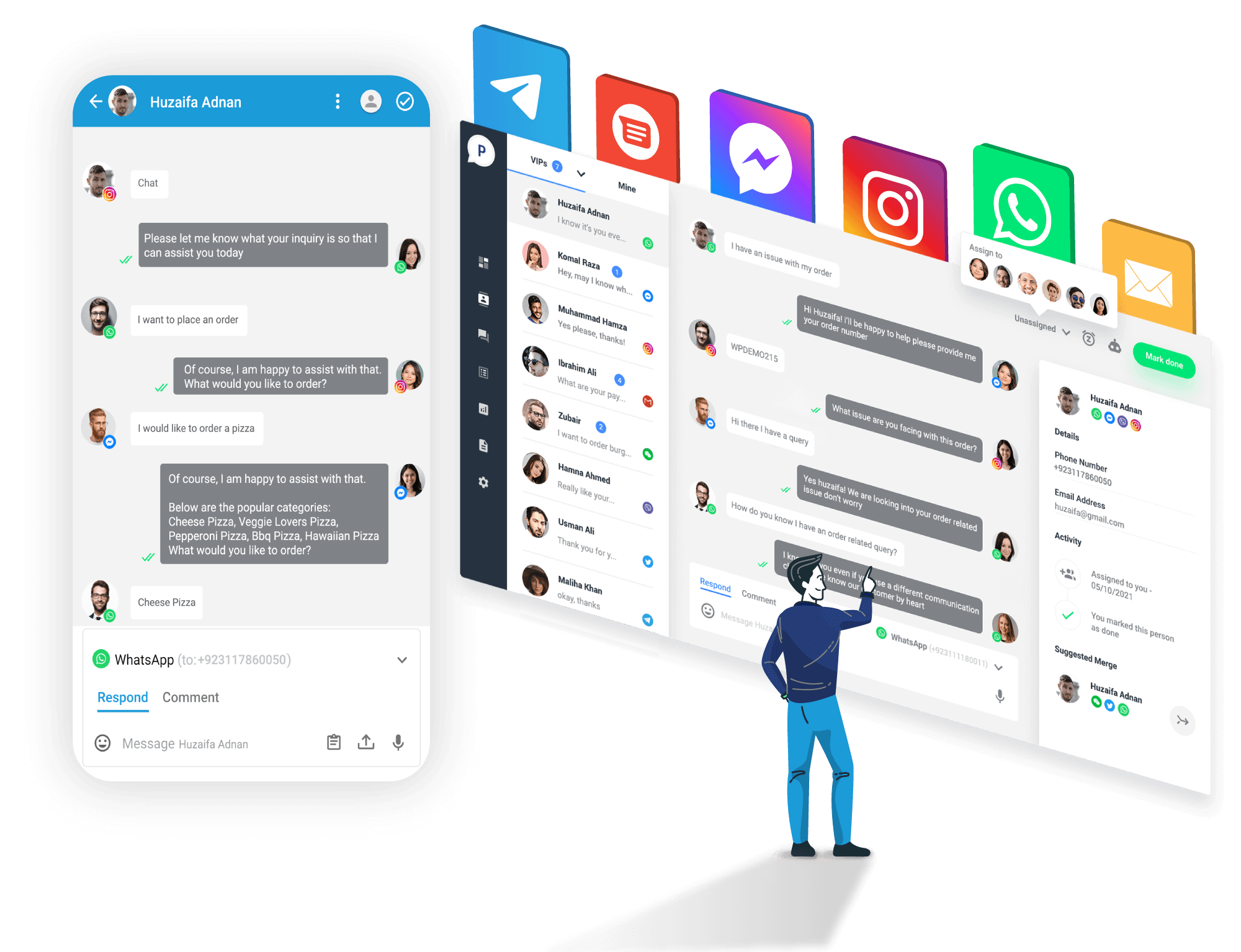 DialogPay - All Customer chat in one place 